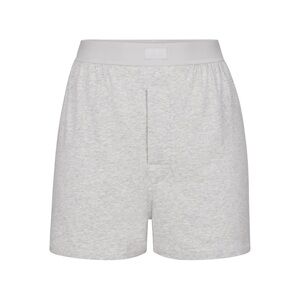 SKIMS Gray Boxers Soft Elastic Waistband